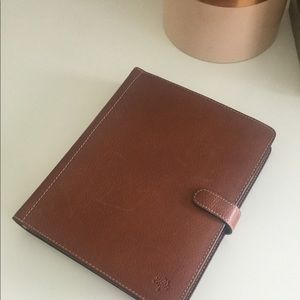 Mulberry Leather Folio / addressbook / notebook